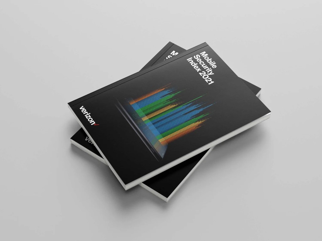 Mobile Security Index printed booklet mockup